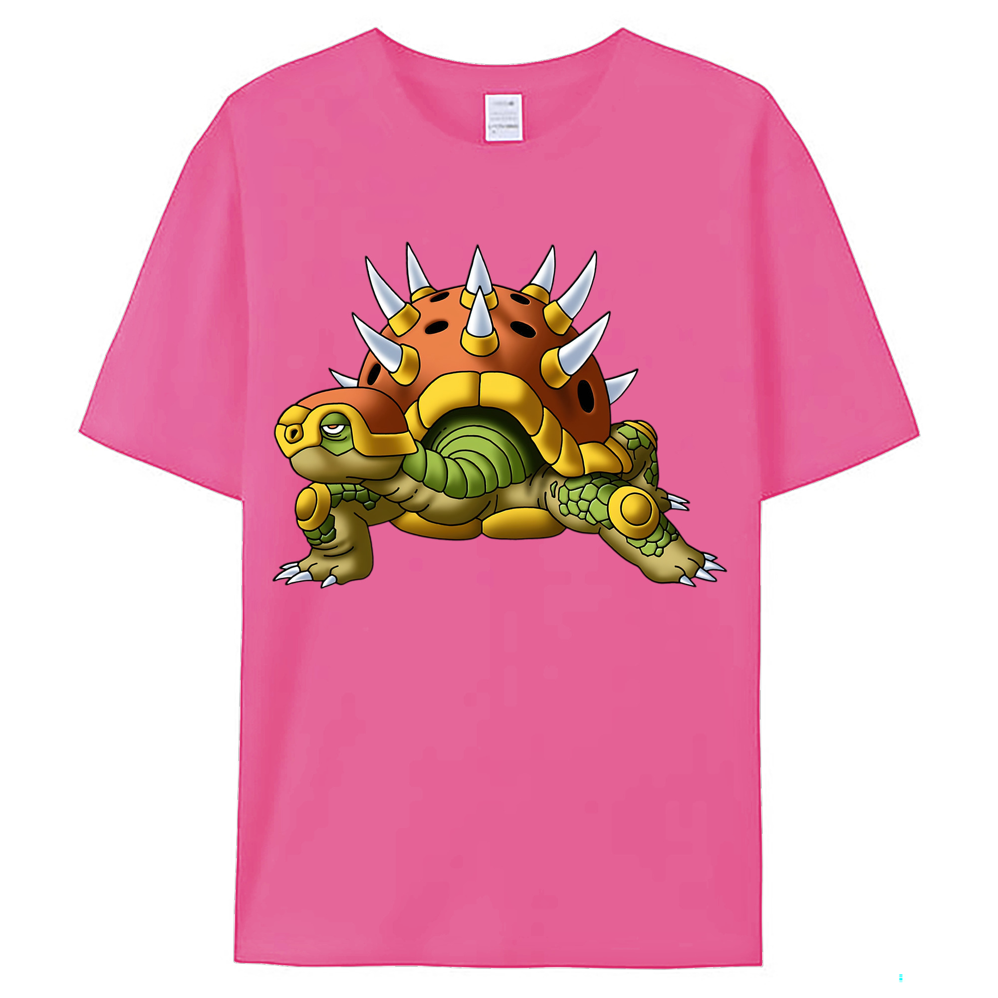 （画像用） ドラゴンクエスト Doragon Kuesuto Dragon Quest レディースカジュアルプリントTシャツ（綿100％）